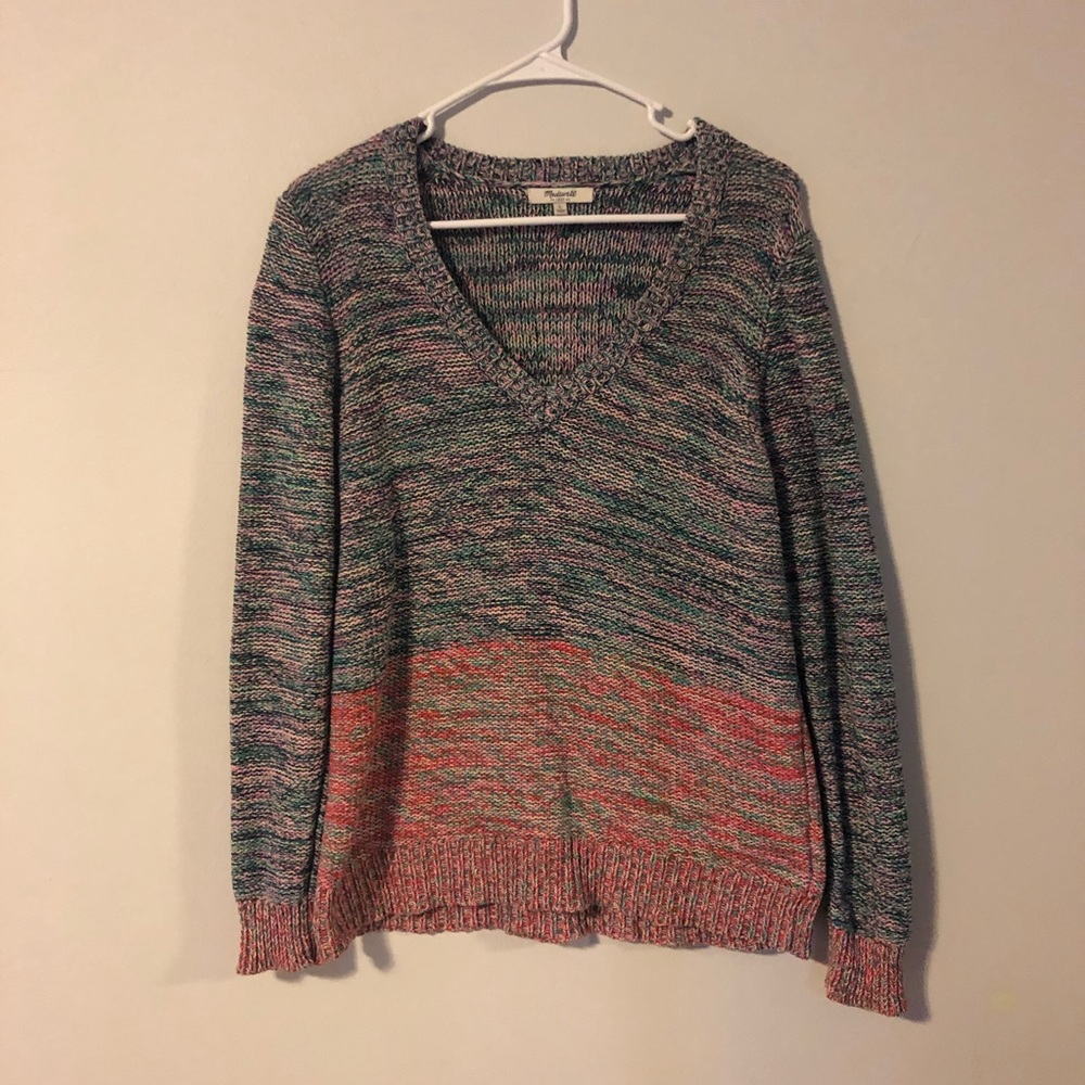 Madewell V Neck Sweater